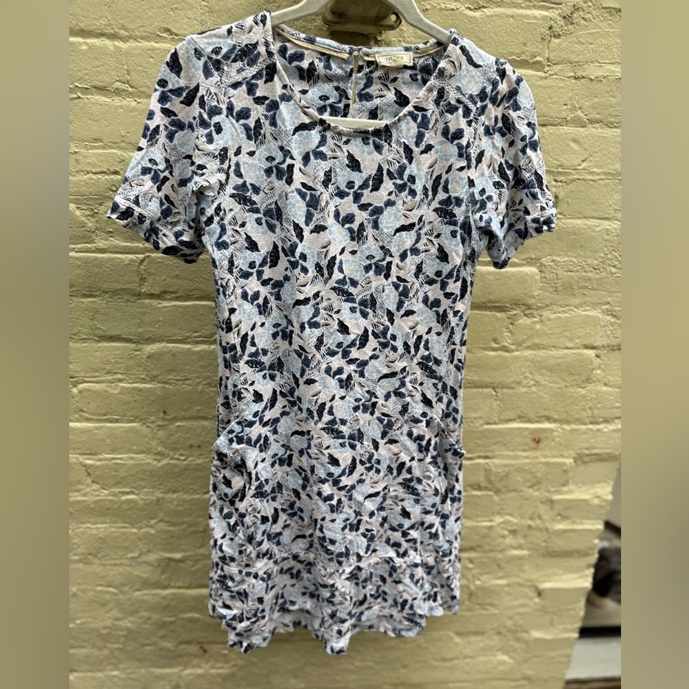EUC Fat Face natural Simone batik jersey Floral Dress with pockets! - Picture 5 of 8